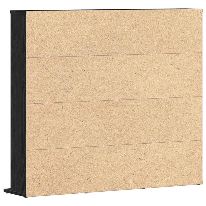 Dulap pentru CD-uri, stejar negru, 100x23x89,5 cm WALTI