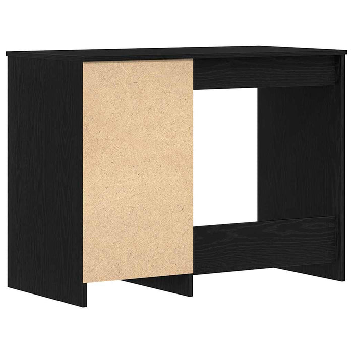 Birou cu depozitare Stejar Negru 100 x 50 x 76 cm Lemn compozit - WALTI WALTI