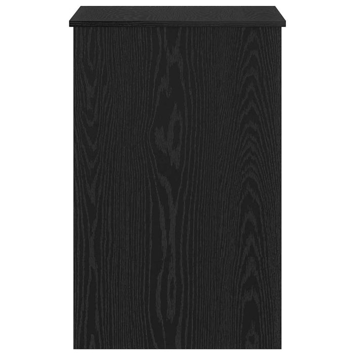 Birou cu depozitare Stejar Negru 100 x 50 x 76 cm Lemn compozit - WALTI WALTI