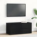 Cabinet TV cu sertar Stejar Negru 80 x 34 x 36 cm Lemn compozit - WALTI WALTI