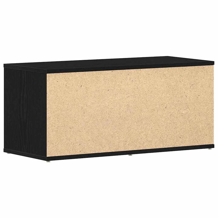 Cabinet TV cu sertar Stejar Negru 80 x 34 x 36 cm Lemn compozit - WALTI WALTI