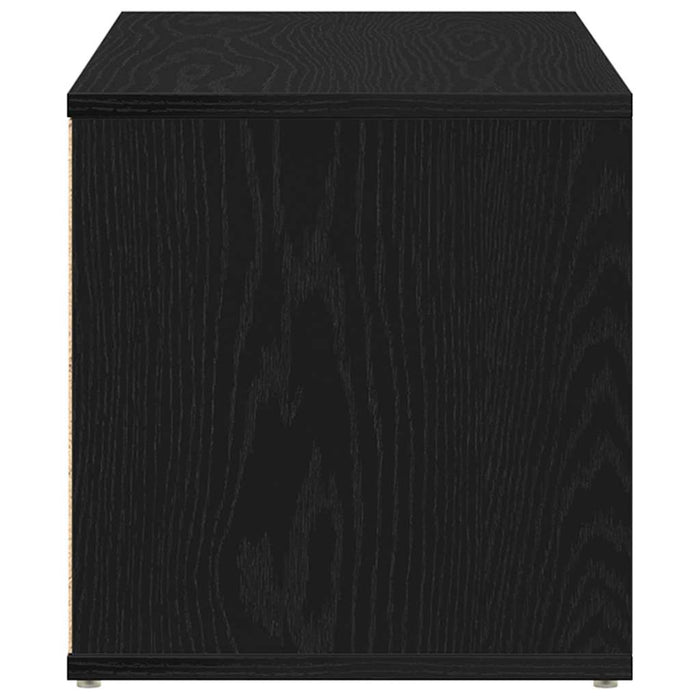 Cabinet TV cu sertar Stejar Negru 80 x 34 x 36 cm Lemn compozit - WALTI WALTI