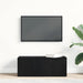Cabinet TV cu sertar Stejar Negru 80x34x30 cm Lemn compozit - WALTI WALTI