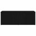Cabinet TV cu sertar Stejar Negru 80x34x30 cm Lemn compozit - WALTI WALTI