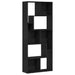 Bibliotecă, stejar negru, 67x24x161 cm, lemn prelucrat - WALTI WALTI