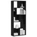 Bibliotecă, stejar negru, 67x24x161 cm, lemn prelucrat - WALTI WALTI