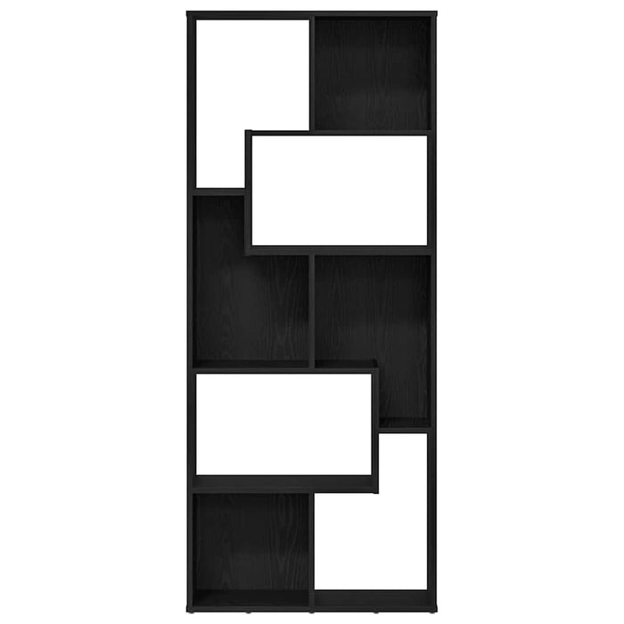 Bibliotecă, stejar negru, 67x24x161 cm, lemn prelucrat - WALTI WALTI