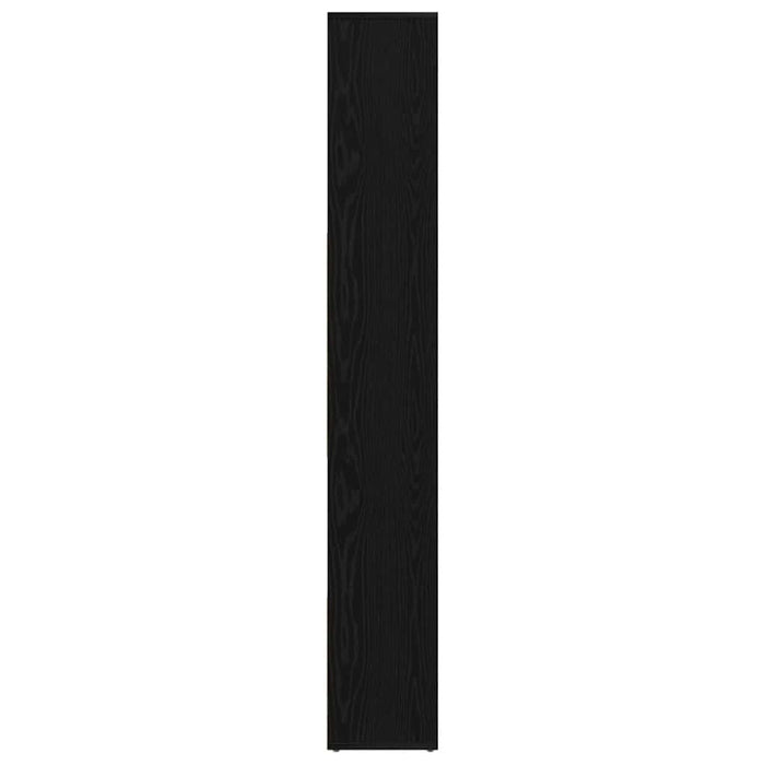 Bibliotecă, stejar negru, 67x24x161 cm, lemn prelucrat - WALTI WALTI