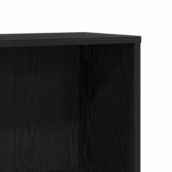 Bibliotecă, stejar negru, 67x24x161 cm, lemn prelucrat - WALTI WALTI