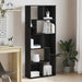 Bibliotecă, stejar negru, 67x24x161 cm, lemn prelucrat - WALTI WALTI