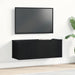 Dulapuri TV Stejar negru 80 x 30 x 30 cm Lemn compozit - WALTI WALTI