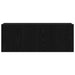 Dulapuri TV Stejar negru 80 x 30 x 30 cm Lemn compozit - WALTI WALTI
