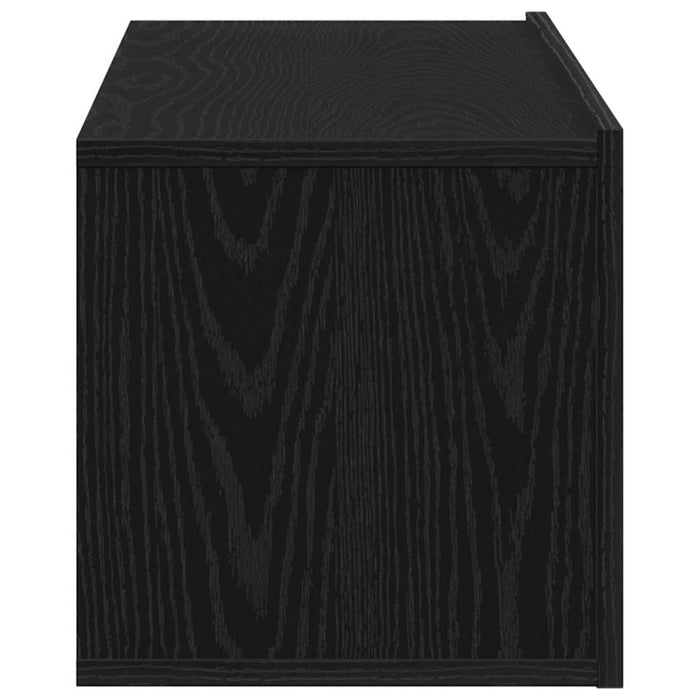 Cabinet TV Stejar Negru 100 x 30 x 30 cm Lemn compozit - WALTI WALTI