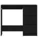Birou Stejar negru 90x45x76 cm Lemn prelucrat - WALTI WALTI