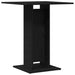 Masă bistro stejar negru 60x60x75 cm lemn prelucrat - WALTI WALTI