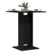 Masă bistro stejar negru 60x60x75 cm lemn prelucrat - WALTI WALTI