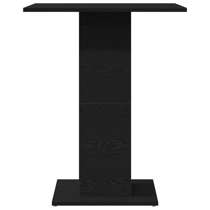 Masă bistro stejar negru 60x60x75 cm lemn prelucrat - WALTI WALTI