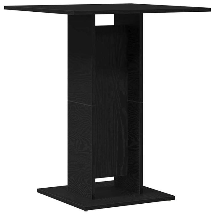 Masă bistro stejar negru 60x60x75 cm lemn prelucrat - WALTI WALTI