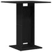 Masă bistro stejar negru 60x60x75 cm lemn prelucrat - WALTI WALTI
