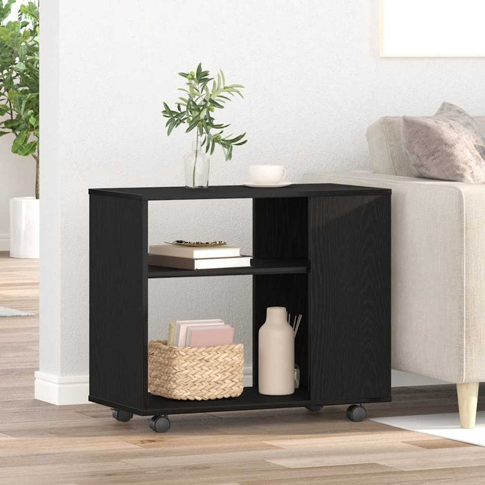 Masă laterală stejar negru 70x35x60 cm lemn stratificat - WALTI WALTI