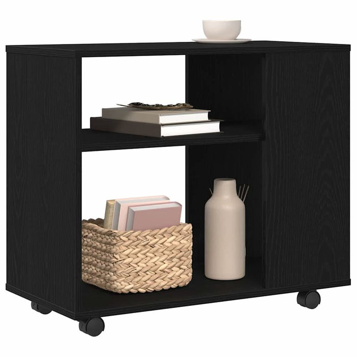 Masă laterală stejar negru 70x35x60 cm lemn stratificat - WALTI WALTI