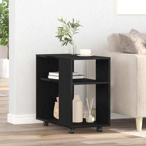 Masă laterală stejar negru 70x35x60 cm lemn stratificat - WALTI WALTI