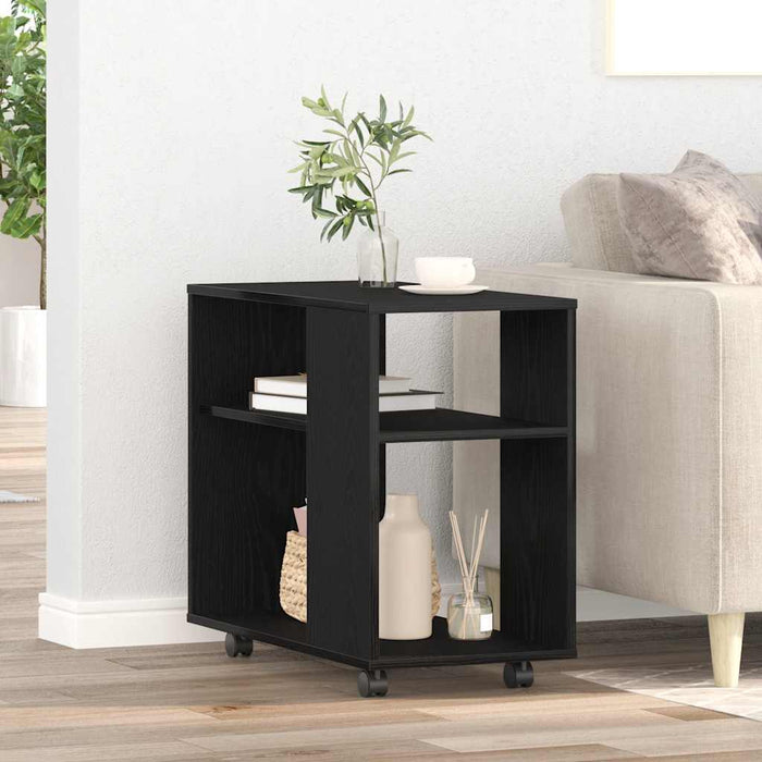 Masă laterală stejar negru 70x35x60 cm lemn stratificat - WALTI WALTI