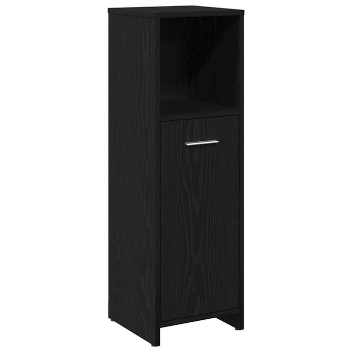 Dulap de baie din stejar negru, 30x30x95 cm, lemn prelucrat - WALTI WALTI