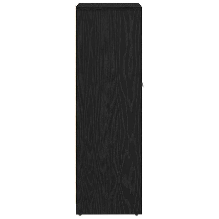 Dulap de baie din stejar negru, 30x30x95 cm, lemn prelucrat - WALTI WALTI
