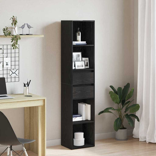 Dulap pentru cărți Stejar Negru 36 x 30 x 171 cm Lemn compozit - WALTI WALTI