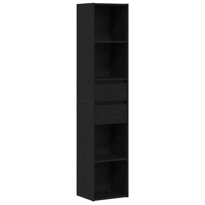 Dulap pentru cărți Stejar Negru 36 x 30 x 171 cm Lemn compozit - WALTI WALTI