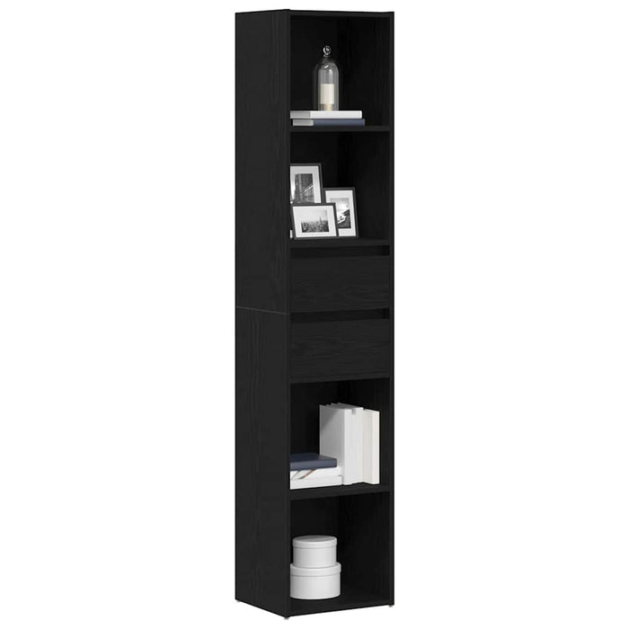 Dulap pentru cărți Stejar Negru 36 x 30 x 171 cm Lemn compozit - WALTI WALTI