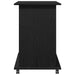 Birou de calculator, stejar negru, 80x50x75 cm, lemn prelucrat - WALTI WALTI