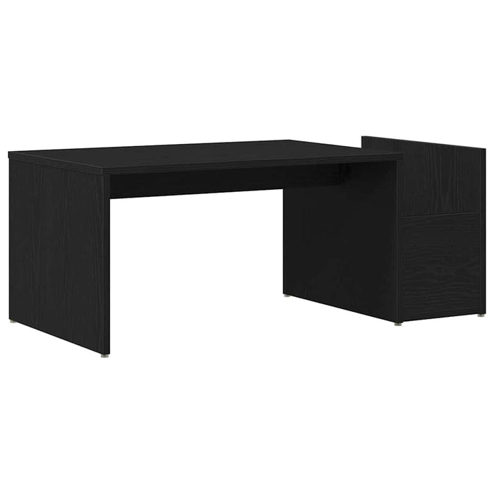 Masă de cafea Stejar Negru 90 x 45 x 35 cm Lemn compozit - WALTI WALTI