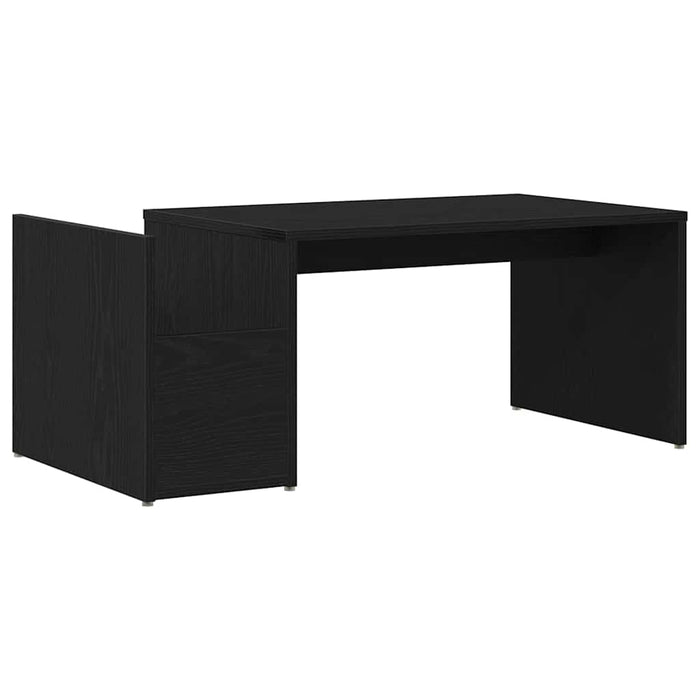 Masă de cafea Stejar Negru 90 x 45 x 35 cm Lemn compozit - WALTI WALTI