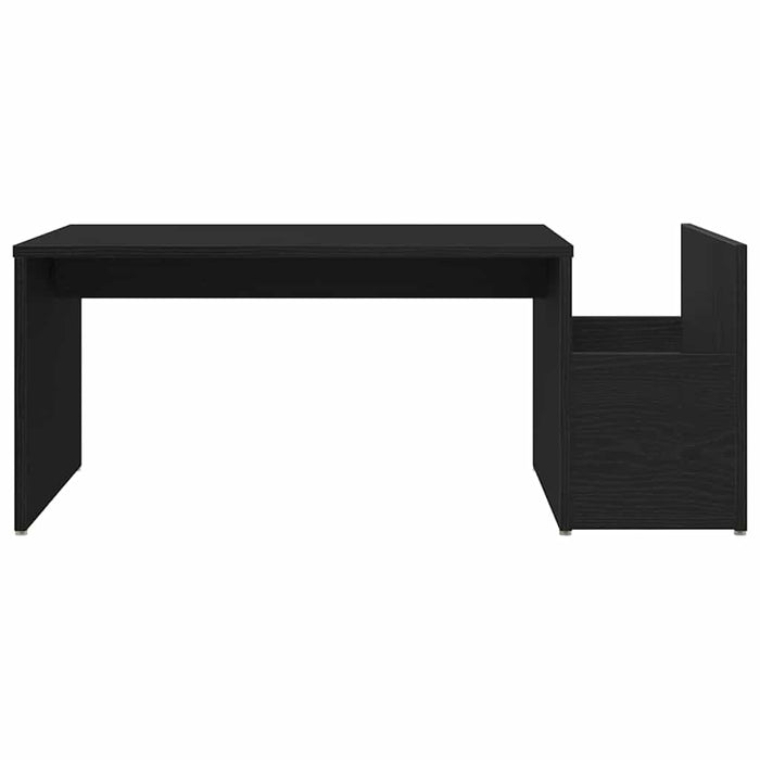 Masă de cafea Stejar Negru 90 x 45 x 35 cm Lemn compozit - WALTI WALTI
