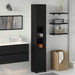 Dulap de Baie Stejar Negru 30 x 30 x 183,5 cm Lemn compozit - WALTI WALTI