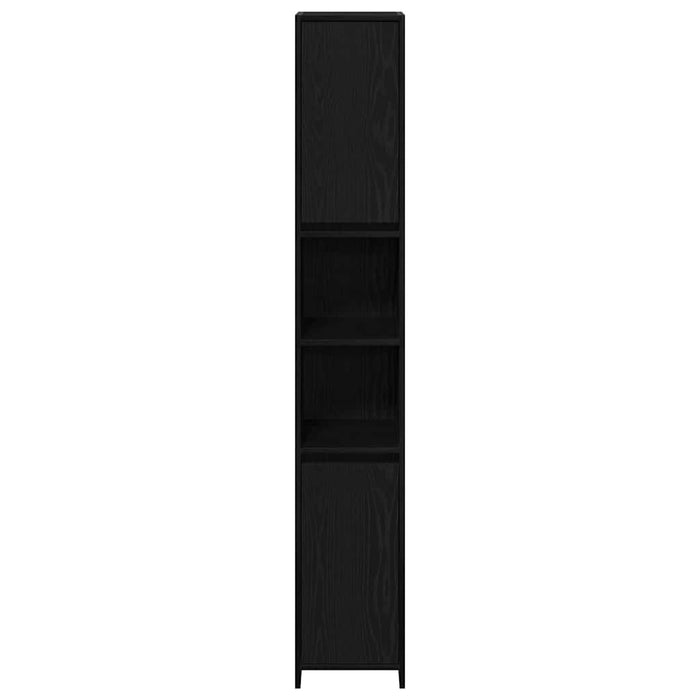 Dulap de Baie Stejar Negru 30 x 30 x 183,5 cm Lemn compozit - WALTI WALTI