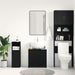 Dulap de baie stejar negru 60x33x60 cm lemn prelucrat - WALTI WALTI