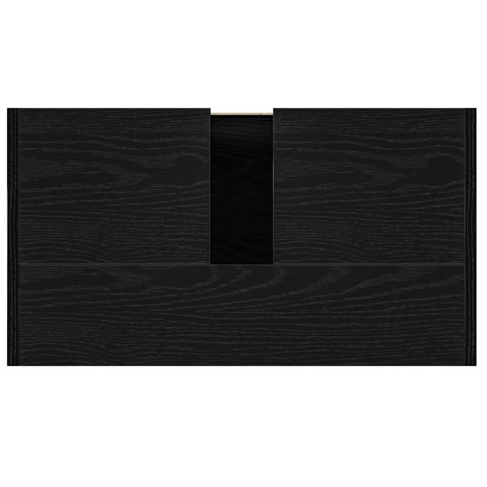 Dulap de baie stejar negru 60x33x60 cm lemn prelucrat - WALTI WALTI