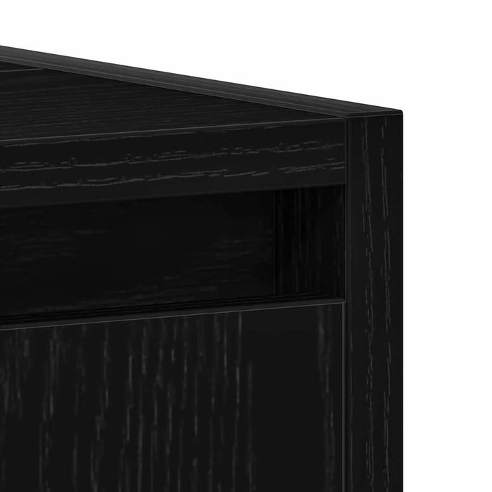 Dulap de baie stejar negru 60x33x60 cm lemn prelucrat - WALTI WALTI