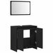 Dulap de Baie cu ușă Stejar Negru 60 x 33 x 61 cm Lemn compozit - WALTI WALTI