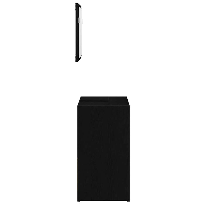 Dulap de Baie cu ușă Stejar Negru 60 x 33 x 61 cm Lemn compozit - WALTI WALTI
