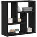Raft de perete Stejar negru 45x16x45 cm Lemn prelucrat - WALTI WALTI