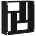 Raft de perete Stejar negru 45x16x45 cm Lemn prelucrat - WALTI WALTI