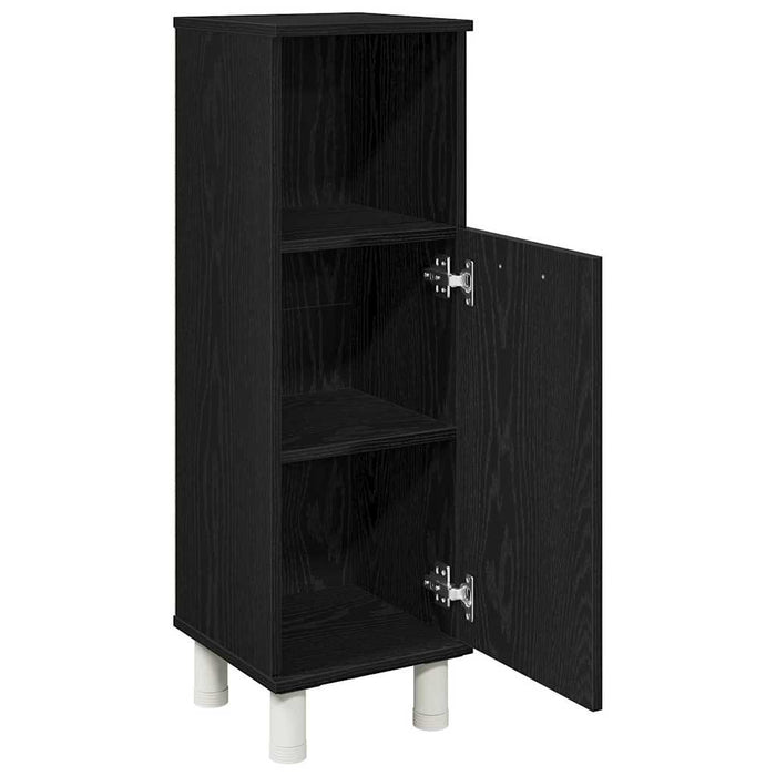 Dulap de Baie cu ușă Stejar Negru 30 x 30 x 95 cm Lemn compozit - WALTI WALTI