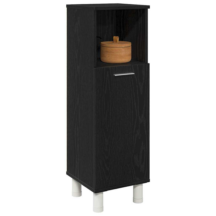 Dulap de Baie cu ușă Stejar Negru 30 x 30 x 95 cm Lemn compozit - WALTI WALTI