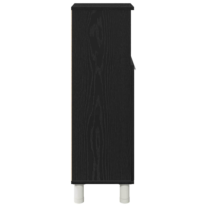 Dulap de Baie cu ușă Stejar Negru 30 x 30 x 95 cm Lemn compozit - WALTI WALTI