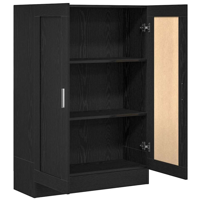 Raft pentru Cărți Stejar negru 82.5 x 30.5 x 115 cm - WALTI WALTI