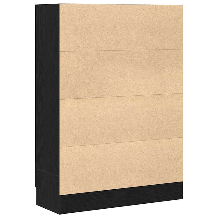 Raft pentru Cărți Stejar negru 82.5 x 30.5 x 115 cm - WALTI WALTI
